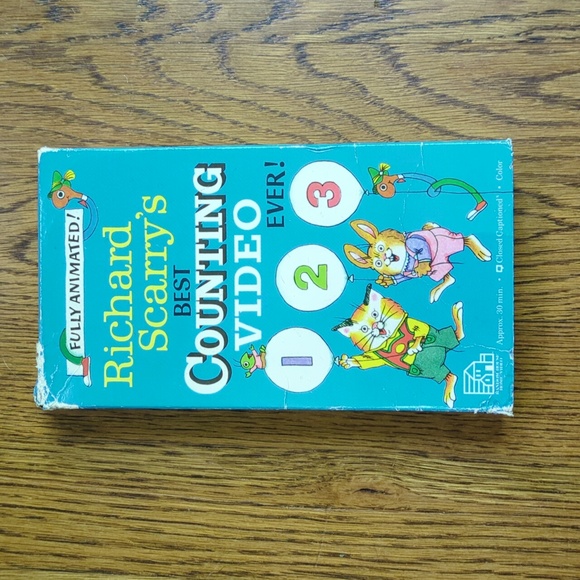 Set Of 4 Vintage Educational VHS Tapes Classic Children's Animated Videos - Picture 10 of 16